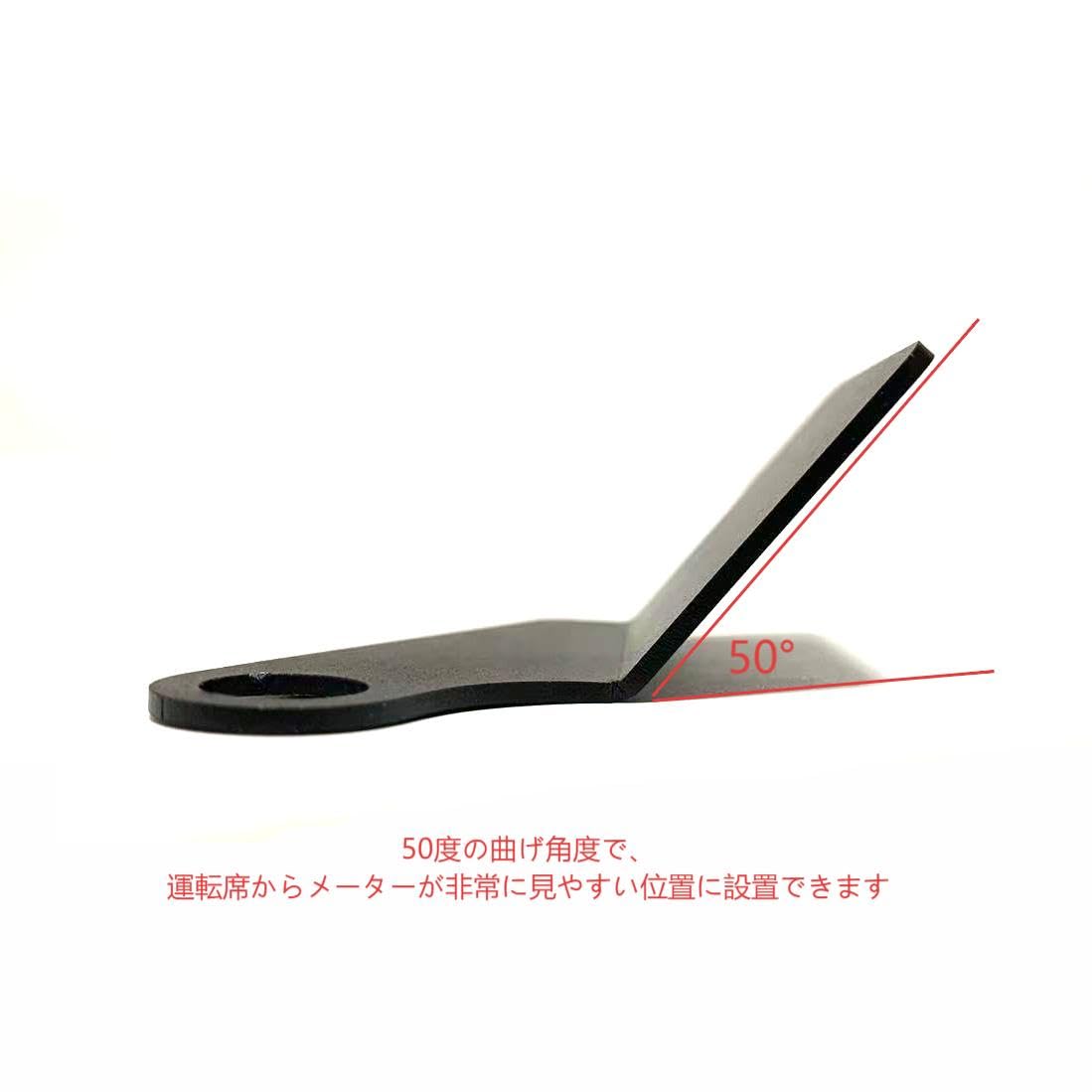 Amazon.co.jp: ASATERU メーターステー バイク用 ミラー穴用 M10対応